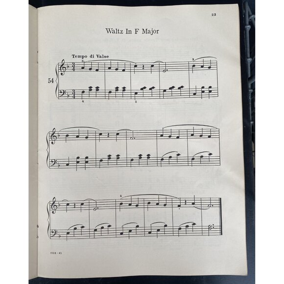 First Melody Lessons For Piano 1917 Mathilde Rilbro Hatch Music Co Boston - Picture 9 of 11